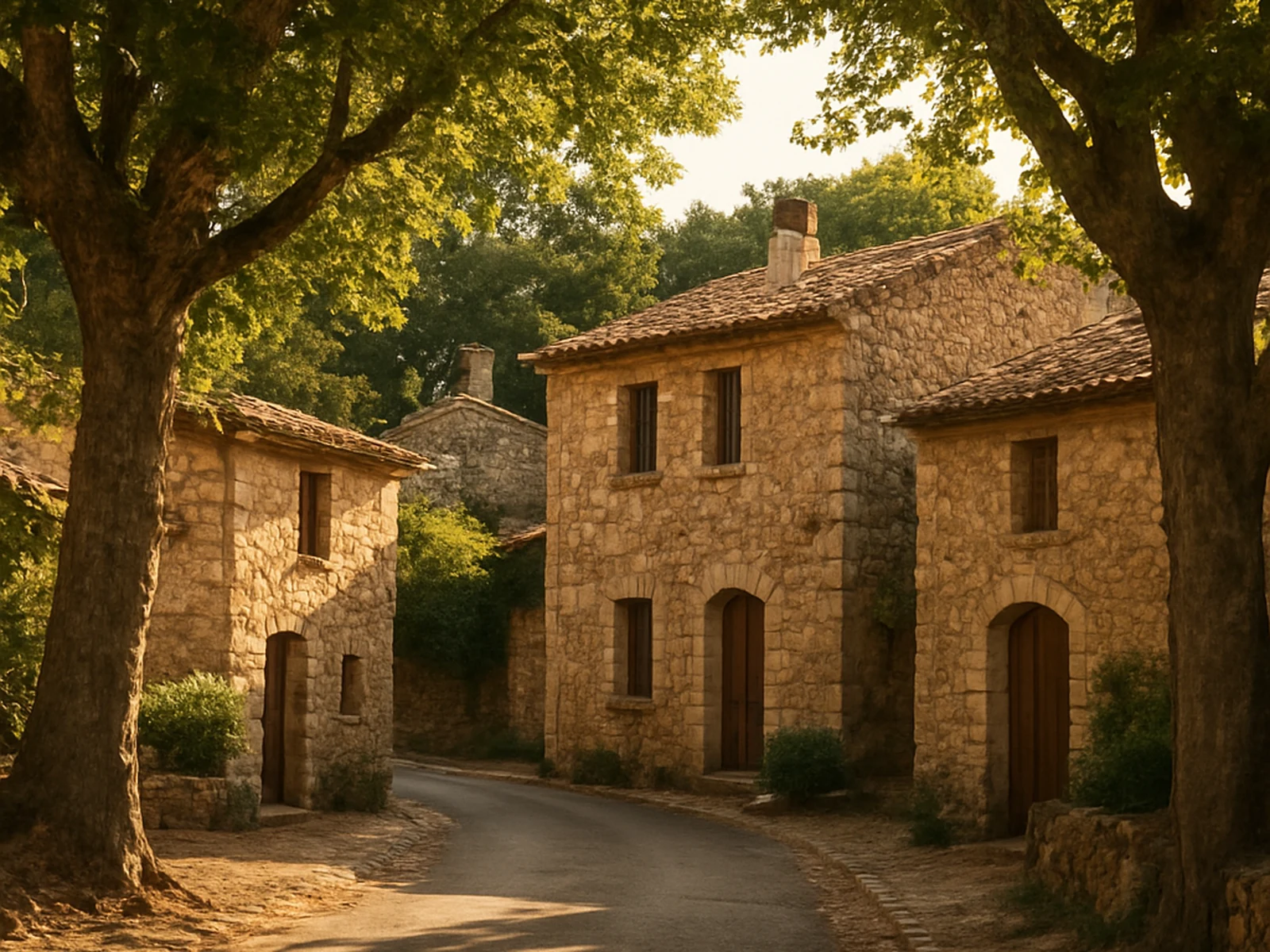 Collobrières village Var Provence